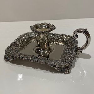 Vintage Reproduction of Tiffany by Godinger Silver Candle holder
